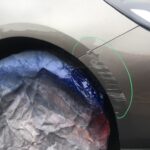 Before photo showing front corner bumper scuff damage on a Vauxhall in Birmingham – repair by CAR Cosmetic Auto Repairs