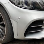 After photo of Mercedes-Benz front bumper scuff repair in Kettering – by CAR Cosmetic Auto Repairs