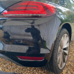 After photo of Volkswagen Scirocco bumper repair in Warwick – mobile service by CAR Cosmetic Auto Repairs