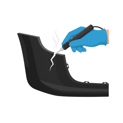 Split Bumper Corner Repair